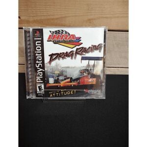 IHRA Motorsports Drag Racing (Sony Playstation, PS1, 2001) Complete